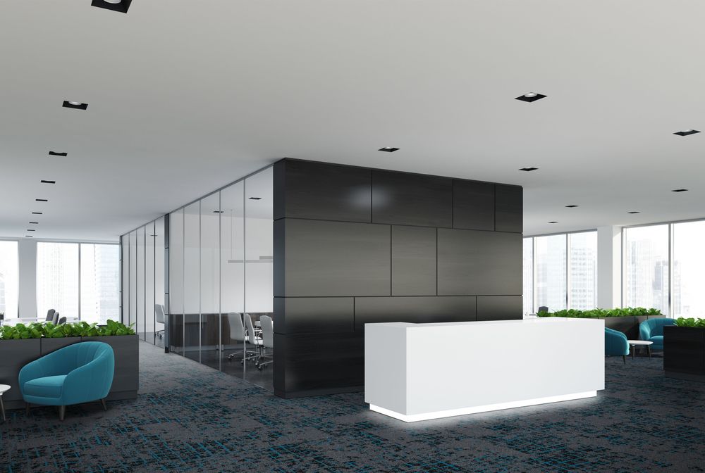 Ковровая плитка Associated Weavers Macro Tile цвет 79 Horizon 500×500×6 фото в интерьере